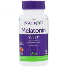 Melatonin Fast Dissolve 3 мг 90 таб . Natrol